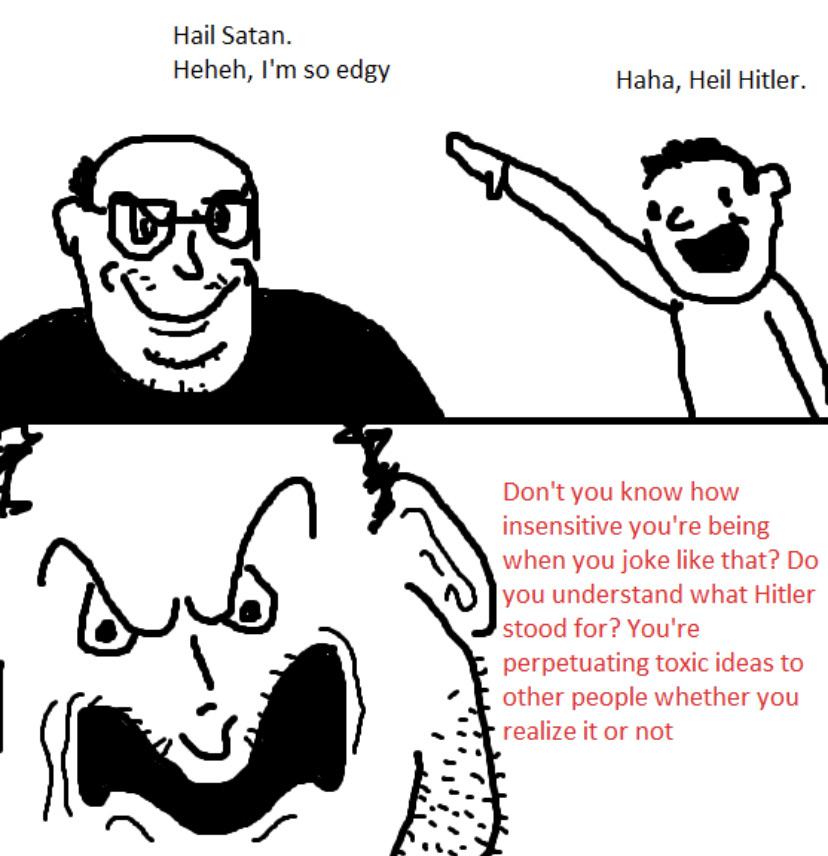 Triggered Neckbeard meme